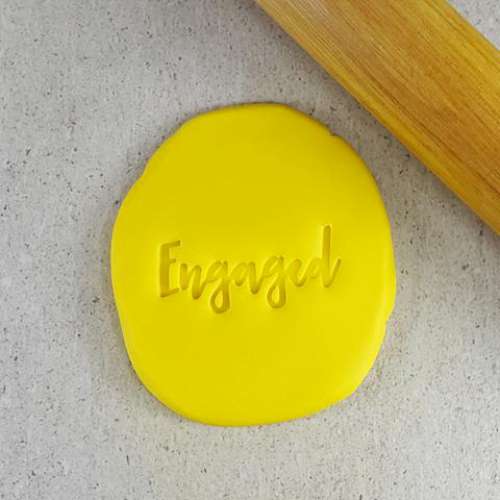 Cookie Embosser - Engaged